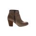 BP. Ankle Boots: Brown Shoes - Women's Size 9 1/2