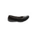 Hush Puppies Flats: Black Print Shoes - Women's Size 6 - Round Toe