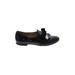 Miu Miu Flats: Loafers Chunky Heel Work Black Solid Shoes - Women's Size 35 - Almond Toe