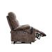 Dual Motor Power Lift Recliner Chair, 180° Recliner w/Heat & Massage