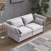 Balus Living Room Sofa Set, Couch Sets w/ Pillows, Upholstered Sofa w/ Adjustable Armrests & Backrest | 29.5 H x 86.6 W x 31.5 D in | Wayfair