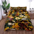 Exotic Garden Bedding Set King Queen Twin Single Size Duvet Cover Pillow Cases Bed Linen Set