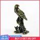 Animal Statue Handicraft Decoration Easy Care Eagle Statue Home Decorations Eagle Bronze Sculpture