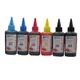 Kit universel de recharge d'encre 6 couleurs 600ml pour imprimante canon PIXMA TS8140 TS9140