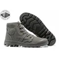 PALLADIUM Pampa Hi 52352 Comfortable Sneakers Men High-top Ankle Boots Comfortable Lace Up Canvas
