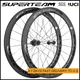UCI Approved NEW SUPERTEAM Big Discount 50mm Clincher Carbon Wheelset Road Bike Wheel 700C Carbon