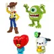 Toy Story Mini Brick Figures Woody Micro importer nights Mike Anime Modèle assemblé 3D Jouets