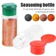 Transparent Kitchen Salt Shaker Portable Condiment Storage Jar Empty Bottle Pepper Container Bottle