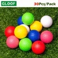 30Pcs/Pack Golf Balls PE Plastic Toy Ball Home Golf Practice Ball Beginner Golf Balls Golf Practice