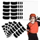 Under Eye Stickers Sports 50 Sheets Breathable Under Eye Football Strips Sports Eye Strip For