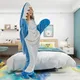 Cartoon Shark Sleeping Bag Pajamas Office Nap Shark Blanket Karakal High Quality Fabric Mermaid