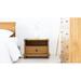 Wade Logan Gerde Solid Wood Platform 4 Piece Bedroom Set Wood in Brown/Orange/White | King | Wayfair 6C98F77FC1F946F4943E69077CA1D157
