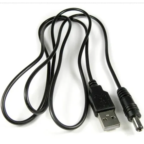USB zu DC 5 5 DC Lade Elektronische Daten Linie Elektronische zubehör USB zu DC 5 5*2 1mm Kupfer