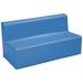 Wesco NA Symphony L-Shaped Soft Seating Foam in Blue | 20 H x 39 W x 19 D in | Wayfair 54196214