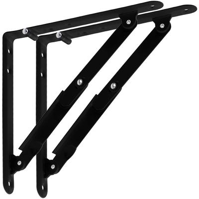 Klappkonsole 205 x 200 mm schwarz mit Arretierung Image