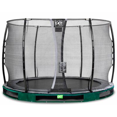 Exit Toys - exit Elegant Inground-Trampolin ø305cm mit Economy Sicherheitsnetz - grün Image