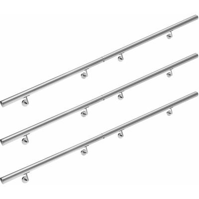Monzana - Handlauf Edelstahl V2A Geländer Treppe Wandhandlauf Brüstung Griff 80-600cm 600cm Image