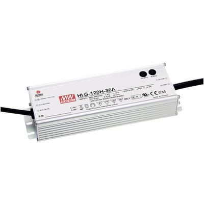 Mean Well HLG-120H-42A LED-Treiber, LED-Trafo Konstantspannung, Konstantstrom 121 W 2.9 A 42 V/DC P Image