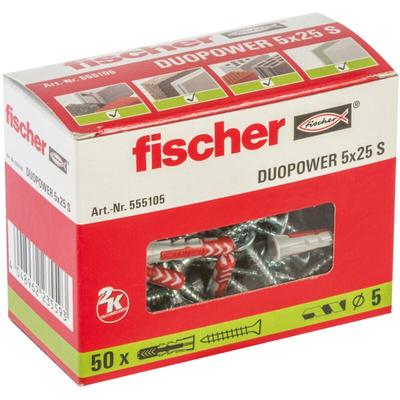 Duopower 5x25 s 50 Stk - Fischer Image