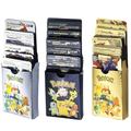 Carta Pokemon Oro Argento Nero Vmax GX Carta energia Charizard Pikachu Collezione rara Carta Battle Trainer Regalo giocattolo per bambini