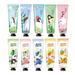 10Pcs Hand Cream Set Mini Hand Creams Flower Scented Hand Cream Moisturizing Hand Care Cream Nourishing Hand Creams