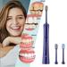 IWRUHZY Newly Smart Electric Toothbrush- Electric Toothbrush Set With 3 Brush Heads 2 Cleaning Brush Heads-With Toothbrush Box- Smart 6-speed Timer Electric Toothbrush IPX7