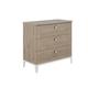 Commode 3 tiroirs effet chêne Bébé - 95 x H91 cm