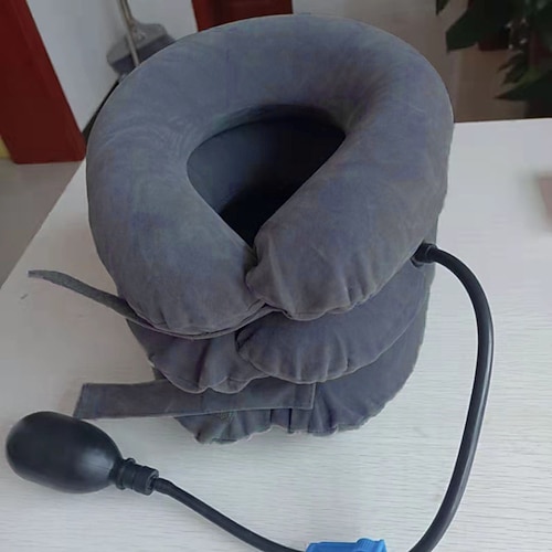 1 stück verdickte pvc innere blei einrohr aufblasbare haushalt halswirbel retraktor tragbare drei schicht volle samt Image