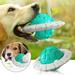 Brother Teddy Dog Toys for Aggressive Chewers Squeaky Dog Balls Dog Flying Discs Toy Interactive Dog Toys Dog Toys for Medium/Larg Dogs Ufo Shape Durable Dog Ball Toy Blue