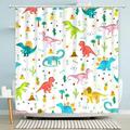 Funny Cat Shower Curtain Fun Animal in Bathtub with Fish Cloth Fabric Shower Curtain Hilarious Pet Bathroom Decor Set with