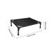Outdoor Elevated Dog Bed Raised Pet Cot With Removable Canopy Shade Tent Breathable Dog Bed For Camping Picnic Beach Play