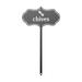 Gnobogi Metal Seed And Plant Markers Indoor Outdoor Seed And Plant Garden Stakes Stylish Fruit And Vegetable Seed Tags Durable Plant Labels For Pots for Yard Garden Outdoor Home on Clearance