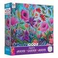 Ceaco 1000-Piece Peggy s Garden Colorful Conversation Interlocking Jigsaw Puzzle