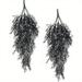 2pcs Premium Oxidation-Resistant Artificial Hanging Plants - Perfect for Indoor & Outdoor Decoration!