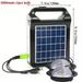 1pc Portable 6V Rechargeable Solar Panel Power Storage Generator System USB Charger With Lamp Lighting Home Solar Energy System Kit