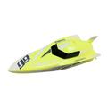 2.4GHz Remote Control 4 Channel Mini Boat Racing Speedboat Model Kids Toy Vehicle Ship (Yellow)