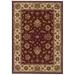 Sphinx Ariana Area Rug 623V3 Traditional Red Bordered Flowers 4 x 6 Rectangle