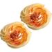 2 Pcs Models Kitchen Decorations for Props Home Desktop Spaghetti Ornaments Photo Pasta with Artificial Sauce