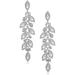 SWEETV Wedding Bridal Chandelier Earrings Crystal Rhinestone Drop Dangle Earrings for Women Brides