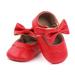 WBQ Infant Baby Girls Soft Sole Bowknot Princess Wedding Dress Mary Flats Newborn Light Baby Sneaker Shoes 0-18M