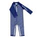 weVswe Blue Baby Boy Swimsuit 0-3 T-Infant and Toddler Rash Guard with UPF 50+ Sun Protection for Beach and Pool