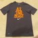 Nike Shirts & Tops | Nike Boys “All Time Beast” Drifit Tee Shirt Xl | Color: Black/Orange | Size: Xlb