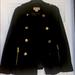 Michael Kors Jackets & Coats | Michael Kors Trench Coat | Color: Black/Gold | Size: 8