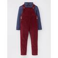 Lucy Mecklenburgh X V By Very Cord Dungaree Set - Multi