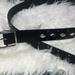 Urban Outfitters Accessories | Leather Belt | Color: Black/Silver | Size: Large