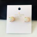 Kate Spade Jewelry | Kate Spade Earrings Crystal Earrings | Color: Green/White | Size: Os