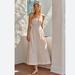 Free People Dresses | Free People Fifi Midi Dress In Ivory -- New | Color: Cream/White | Size: Various