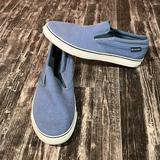 Columbia Shoes | Columbia Canvas Slip On Deck Shoe | Color: Blue/White | Size: 9.5