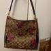 Coach Bags | Coach Floral Hobo | Color: Tan | Size: Os