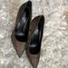 Michael Kors Shoes | New Michael Kors Heels - Size 6.5 | Color: Black/Gold | Size: 6.5